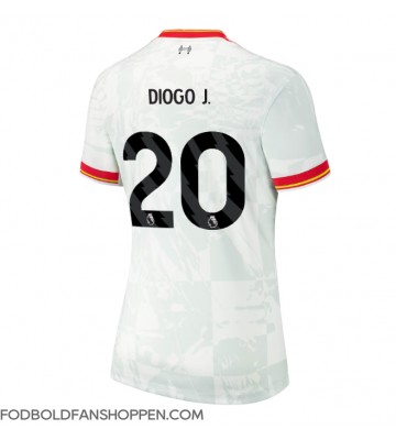 Liverpool Diogo Jota #20 Tredjetrøje Dame 2024-25 Kortærmet